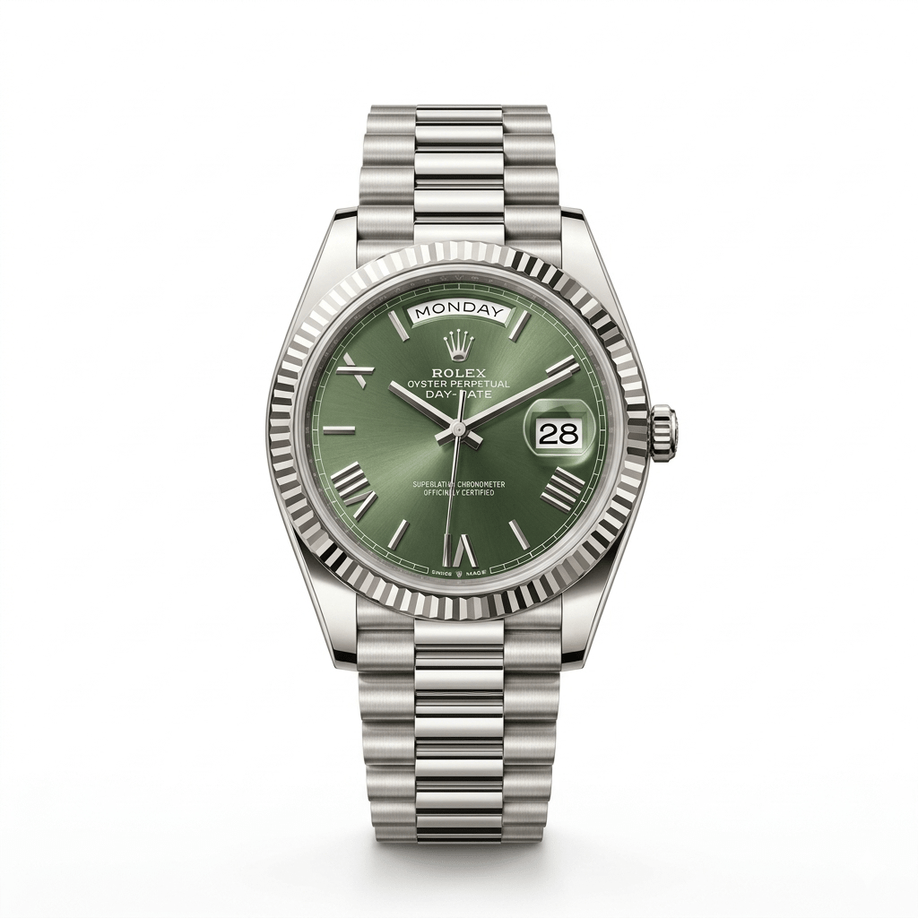 Rolex Day-Date 40 Olive Green Dial (Ref. 228239)