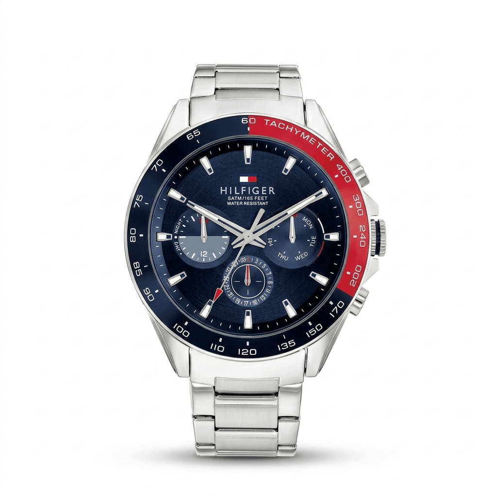 Tommy Hilfiger Hilfiger Multifunction Tachymeter Stainless Steel Watch 1791718-AMZUK