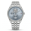 Original Authentic Hilfiger Multifunction Men's Steel Bracelet Watch