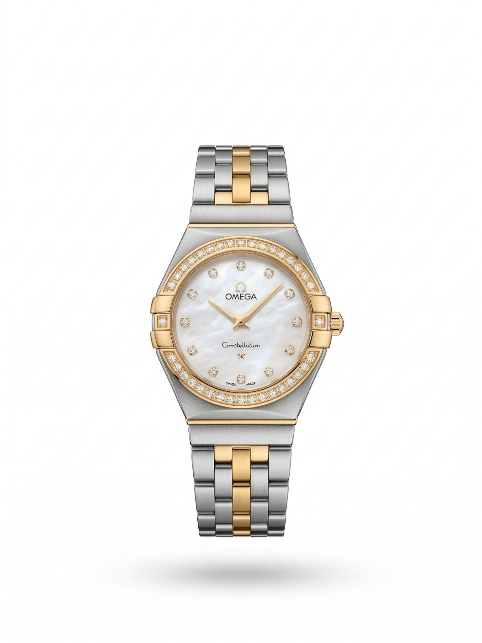 Fossil Raquel Three-Hand Date Two-Tone Stainless Steel Watch